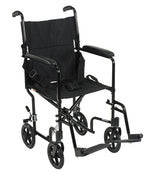 Wheelchair Transport Lightweight Blue 17