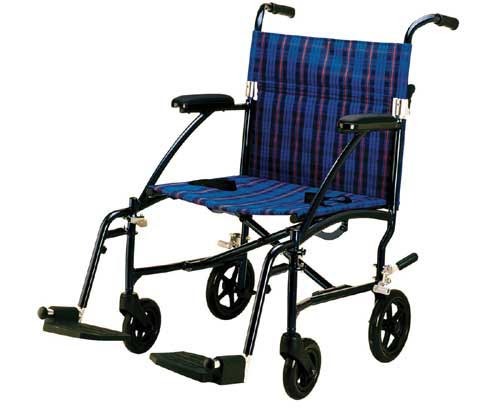 Fly-Lite Transport Chair Blue  19