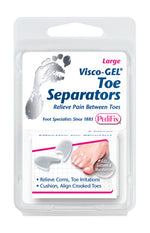 Visco-Gel Toe Separators Extra Large  Pk/2